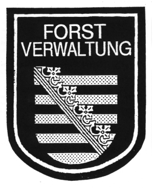 Ärmelabzeichen Forstverwaltung FS Sachsen